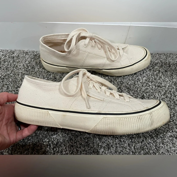 Superga canvas sneakers, men's size 8.5 and women's 10 - Picture 3 of 15